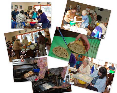 The 'Staff of Life' hot out of the oven - yum